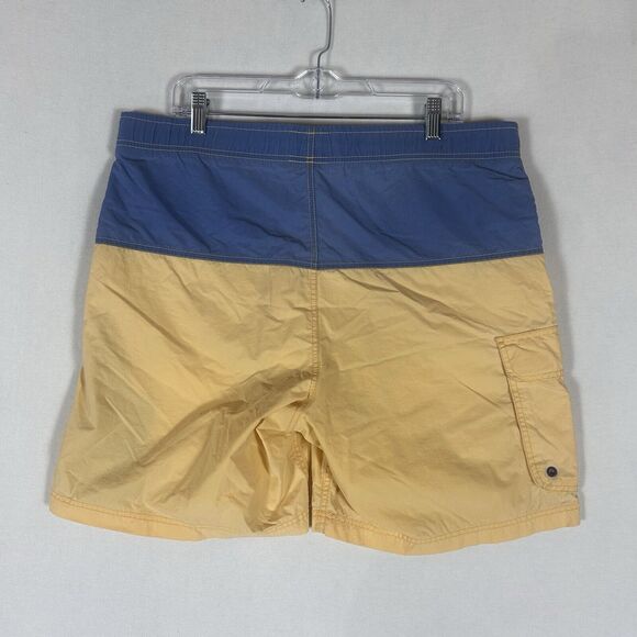 Nautica Surf Board Shorts Mens Medium Lined Nylon Tropical Beach Swim Trunks - Picture 6 of 10